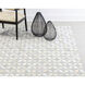 Kyoto 144 X 108 inch Ivory Indoor Hand-Made Rug, Hand-Made